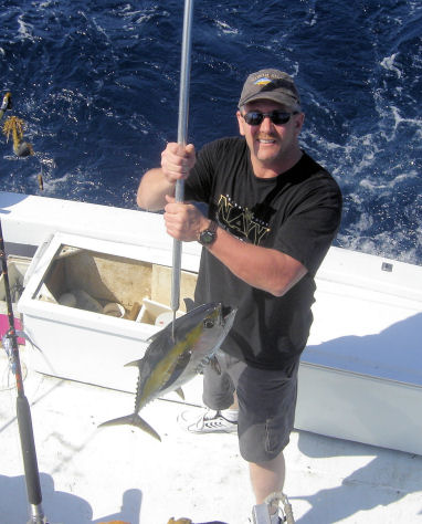 Black Fin Tuna caught in Key West fishing on Key West charter boat Southbound from Charter Boat Row, Key West