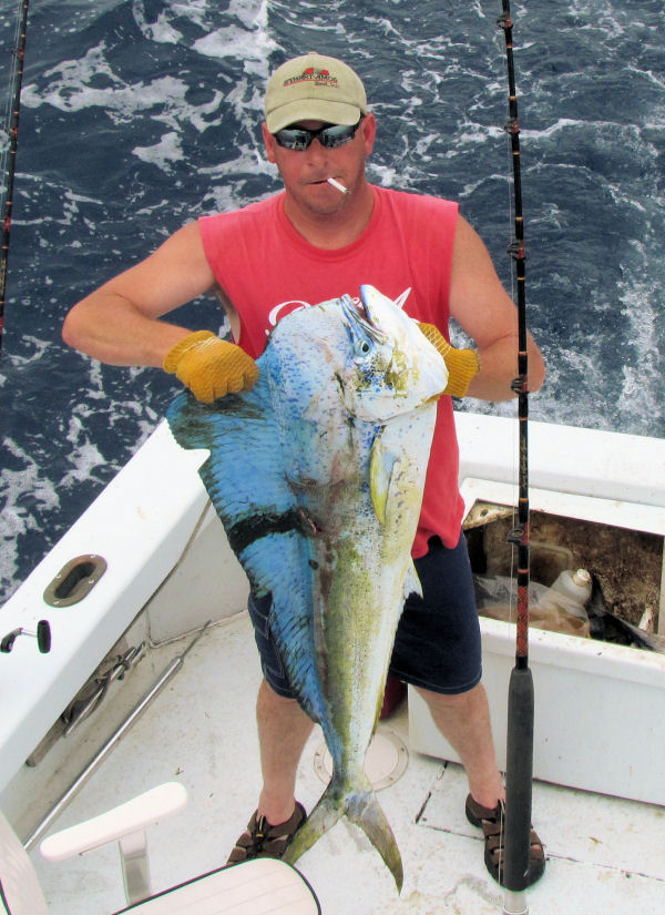 Dolphin caught in Key West fishing on charter boat Soutbhbound from Charter Boat Row Key West