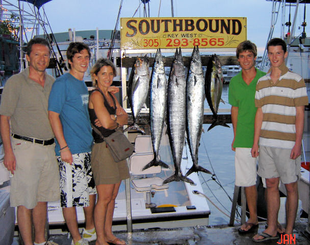 Pictures of Fish Caught aboard while Fishing Key West Charter Boat Southbound