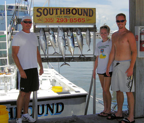Pictures of Fish Caught aboard while Fishing Key West Charter Boat Southbound