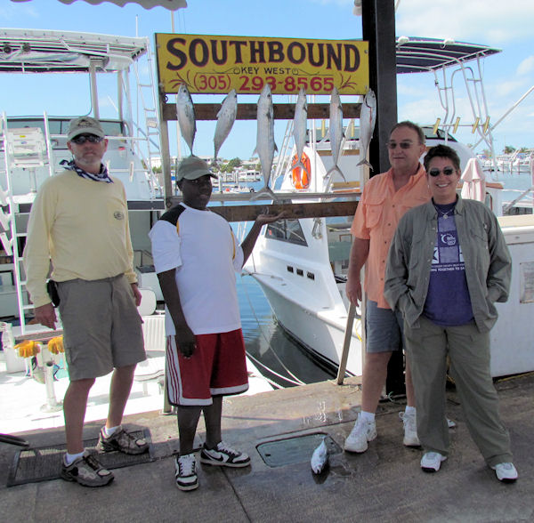 Fish caught fishing in Key West on Charter Boat Southbound from Charter Boat Row Key West