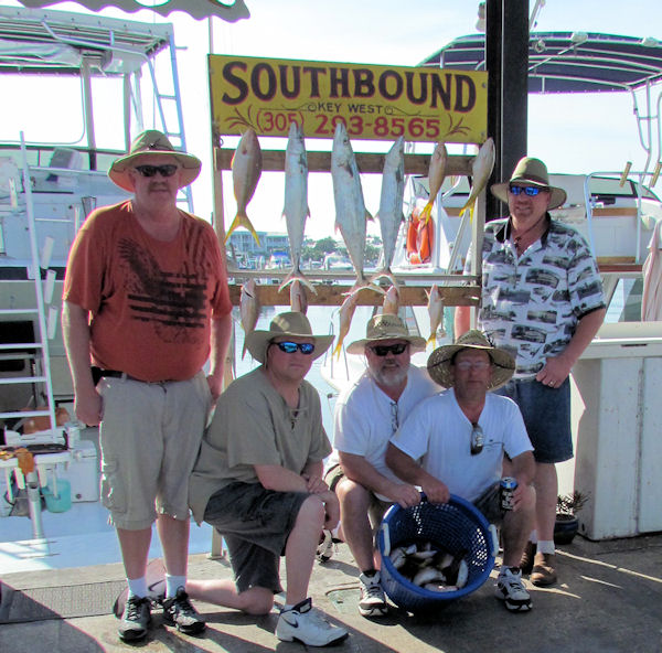 Cero Mackerels and Yellow Tail Snapper caught in Key West fishing on charter boat Southbound from Charter Boat Row, Key West