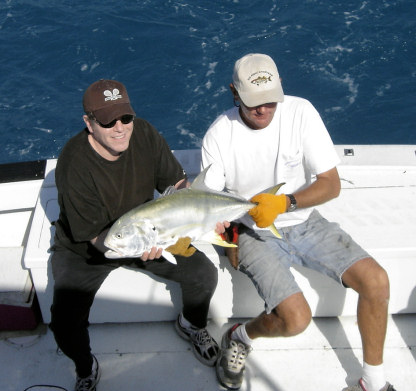 Cravalle Jack caught fisihing Key West waters aboard charter boat Southbound