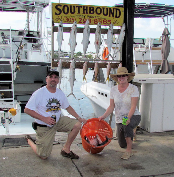 Cero Mackerel caught fishing Key West on charter boat Southbound from Charter Boat Row Key West