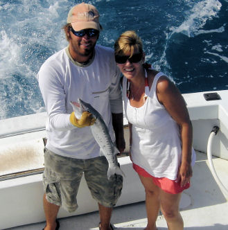 Barracuda caught fishing Key West Florida on charter boat Southbound
