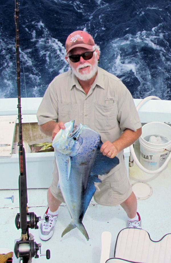 Dolphin caught in Key West fishing on charter boat Soutbhbound from Charter Boat Row Key West