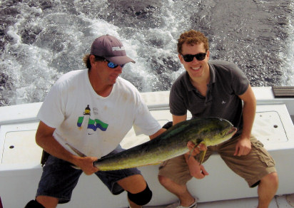 dolphin caught fishing aboard charter boat Southbound in Key West, Florida