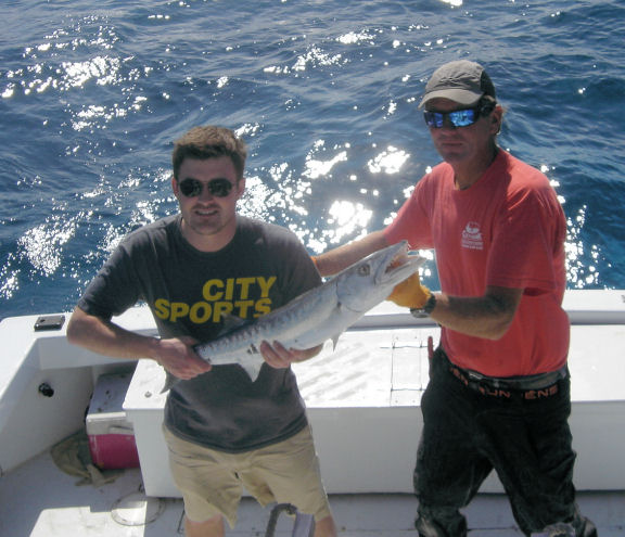 Barracuda caught in Key West fishing on charter boat Southbound from Charter Boat Row, Key West