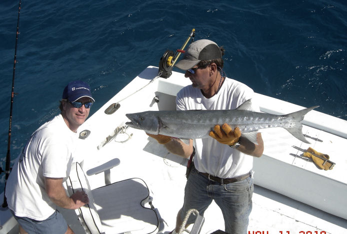 Barracuda caught in Key West fishing on charter boat Southbound from Charter Boat Row Key Wes