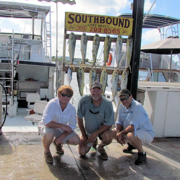 Dolphin Caught in Key West fishing on charter boat Southbound