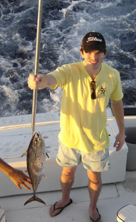 Bonito caught fishing aboard charter boat Southbound in Key West, Florida