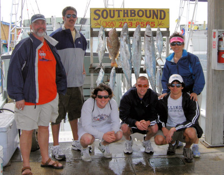 Fish caught fishing on Charter Boat Southbound in Key West, Florida