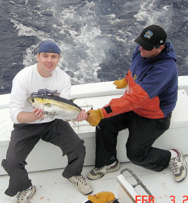 Black Fin Tuna caught fishing Key West on charter boat Southbound from Charter Boat Row