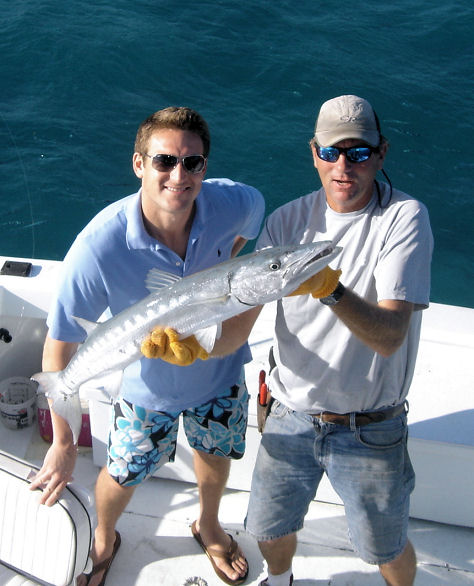 Barracuda caught in Key West Fishing on charter boat Southbound from Charter Boat Row, Key West