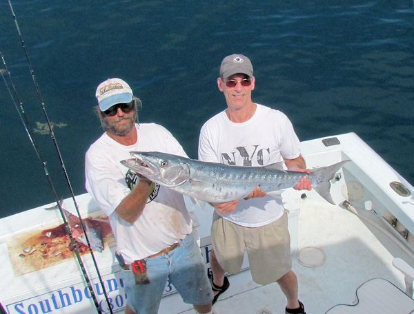 Barracuda caught in Key West fishing on charter boat Southbound from Charter Boat Row