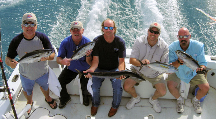some of the fish caught today while fishing Key West on charter boat Southbound