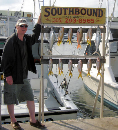 Fish caught aboard the Southbound in Key West, Florida