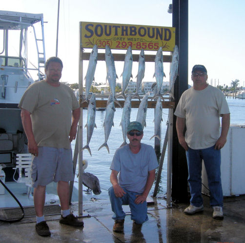 Mackerels caught in Key West fishing on Charter Boat Southbound from Charter Boat Row Key West