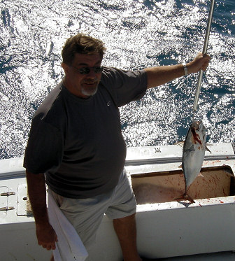 Bonito caught aboard Key West Fishing Charter Boat Southbound