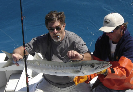 Barracuda caught aboard Key West Fishing Charter Boat Southbound