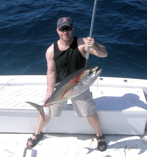 Black Fin tuna caught in Key West fishing on Key West charter boat Southbound from Charter Boat Row