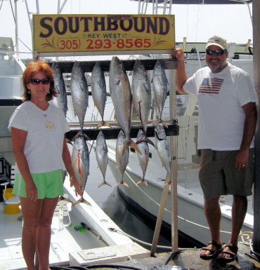 Fish caught fishing on Charter Boat Southbound in Key West Florida