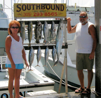 Fish caught fishing on Charter Boat Southbound in Key West Florida
