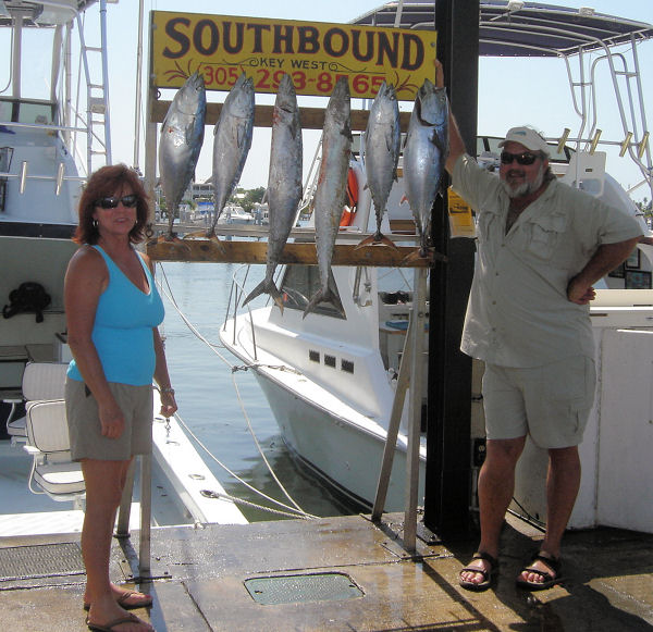 fish caught in Key West fishing on charter boat Southbound from Charter Boat Row Key West