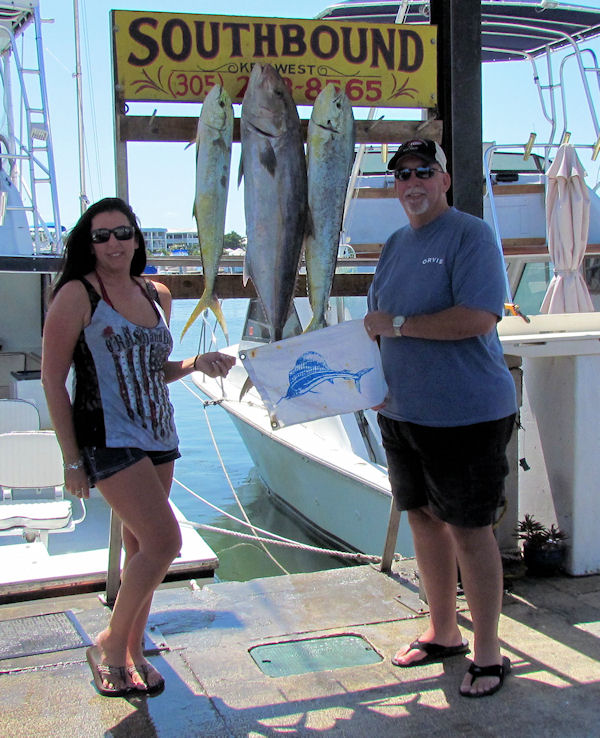 Fish caught in Key West fishing on charter boat Southbound from Charter Boat Row, Key West