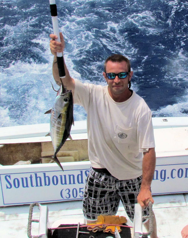 Black fin tuna caught in Key West fishing on charter boat Southbound from Charter Boat Row, Key West