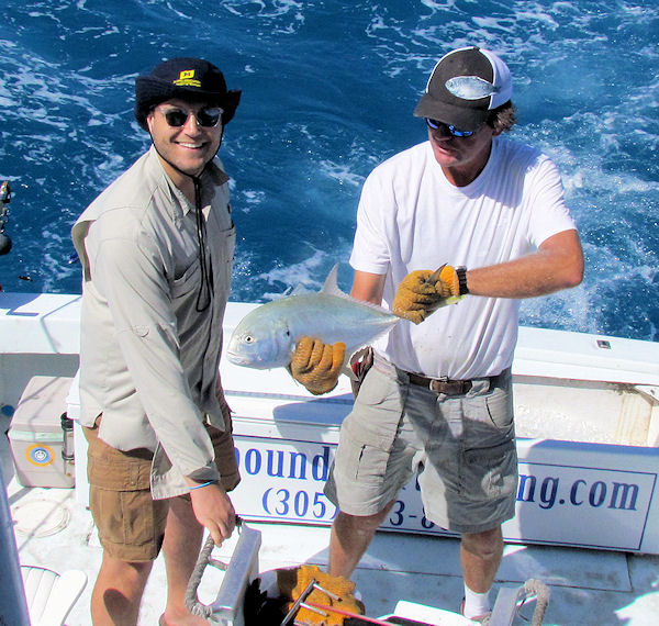 Cravalle Jack caught in Key West fishing on charter boat Southbound from Charter Boat Row, Key West