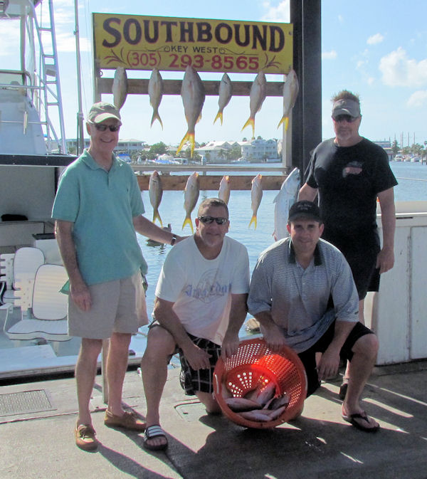 Fish caught in Key West fishing on charter boat Southbound from Charter Boat Row, Key West