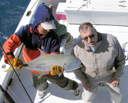 Cravalle Jack Caught fishing Key West charter boat Southbound