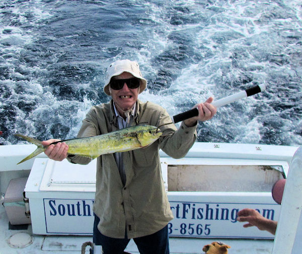 Dolphin caught in Key West fishing on charter boat Southbound from Charter Boat Row, Key West