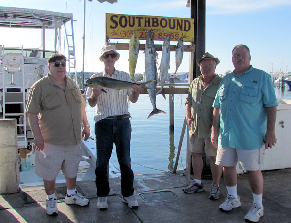 Fish caught in Key West fishing on charter boat Southbound from Charter Boat Row, Key West