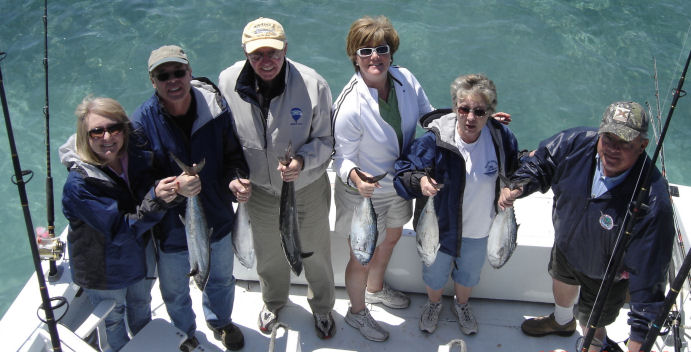 Fish caught aboard the Southbound in Key West, Florida