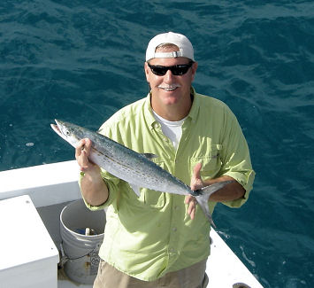 Cero Mackerel Caught Fishing Key West on Key West fishing charter boat Southbound from Charter Boat Row