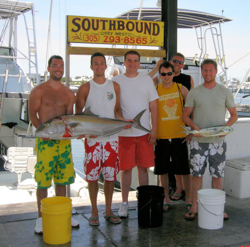 Amberjack caught fishing Key West on charter boat Southbound from Key West, Florida