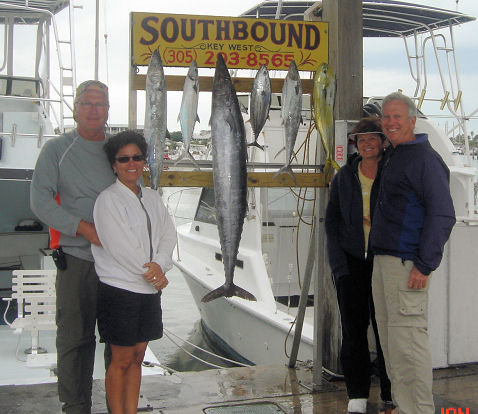 Fish caught fishing on charter boat Southbound in Key West, Florida