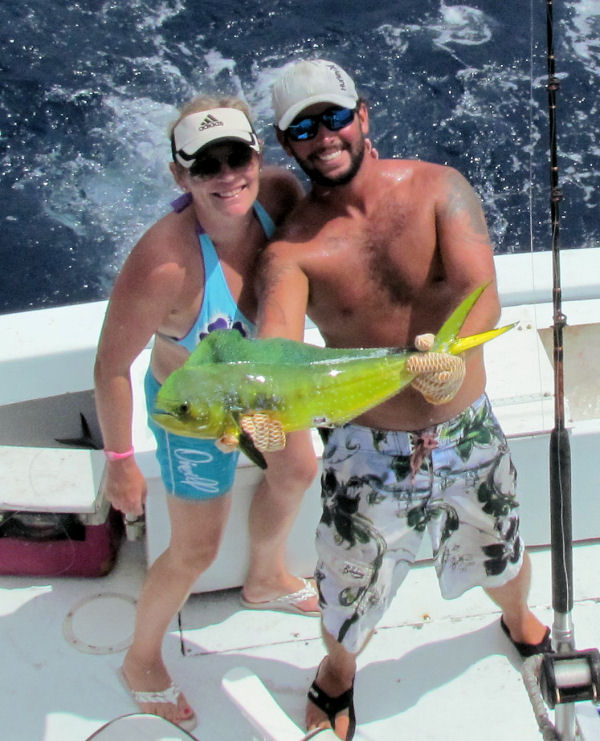 dolphin caught in Key West fishing on charter boat Southbound