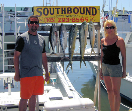 Fish caught fishing Key West on charter boat Southbound