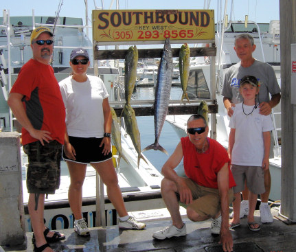 Fish Caught fishing on Charter Boat Southbound in Key West, Florida