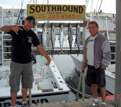 Pictures of Fish Caught aboard while Fishing Key West Charter Boat Southbound