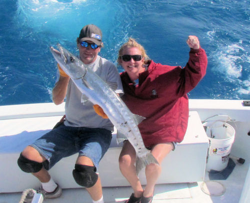 Barracuda caught fishing in Key West on Charter Boat Southbound from Charter Boat Row Key West