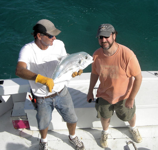 African Pompano caught in Key West fishing on charter boat Southbound from Charter Boat Row, Key West