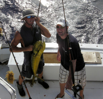 Dolphin caught fishing on the Charter Boat Southbound in Key West Florida
