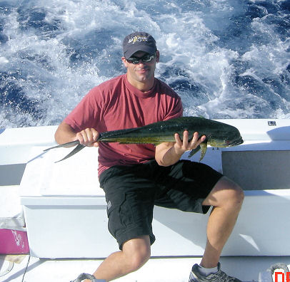 Dolphin caught fishing Key West on charter boat Southbound