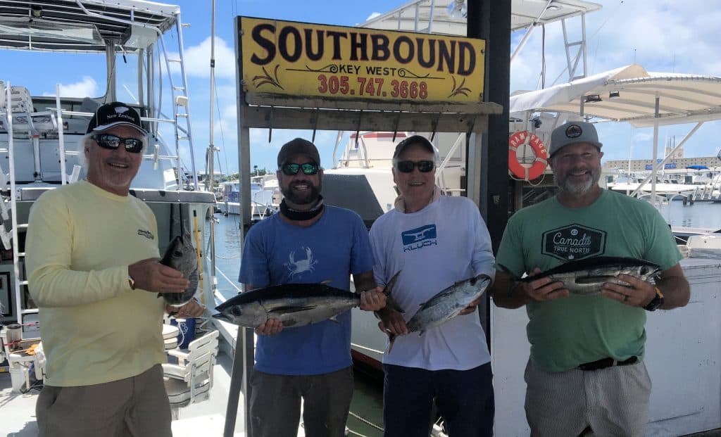 Black Fin Tuna caught in Key West fishing on the Charter Boat Southbound