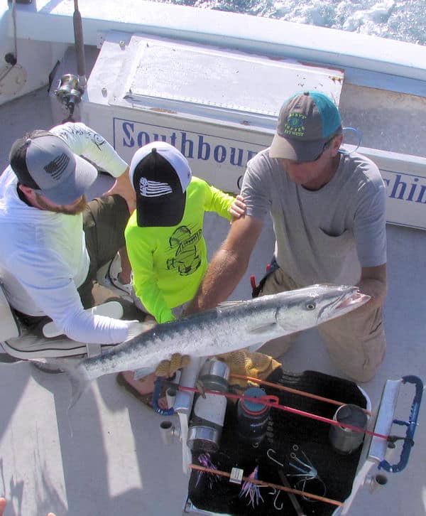 Little angler with Big Barracuda on Southbound Sportfishing
