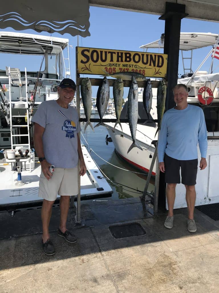Fish caught on Charter Boat Southbound in Key West .,Florida